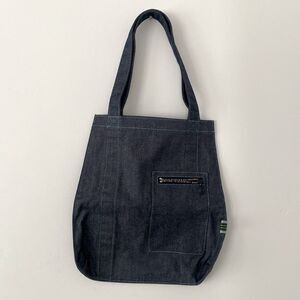 GAP Denim Jeans Tote Bag colorful Zippered Pocket